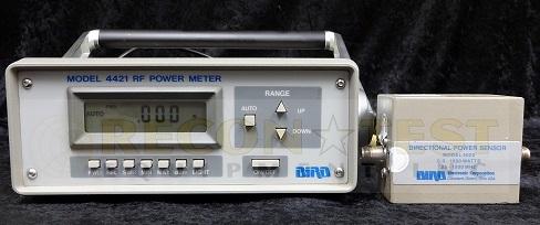 Bird 4421 RF Power Meter w/ Bird 4022 Directional RF Power Sensor